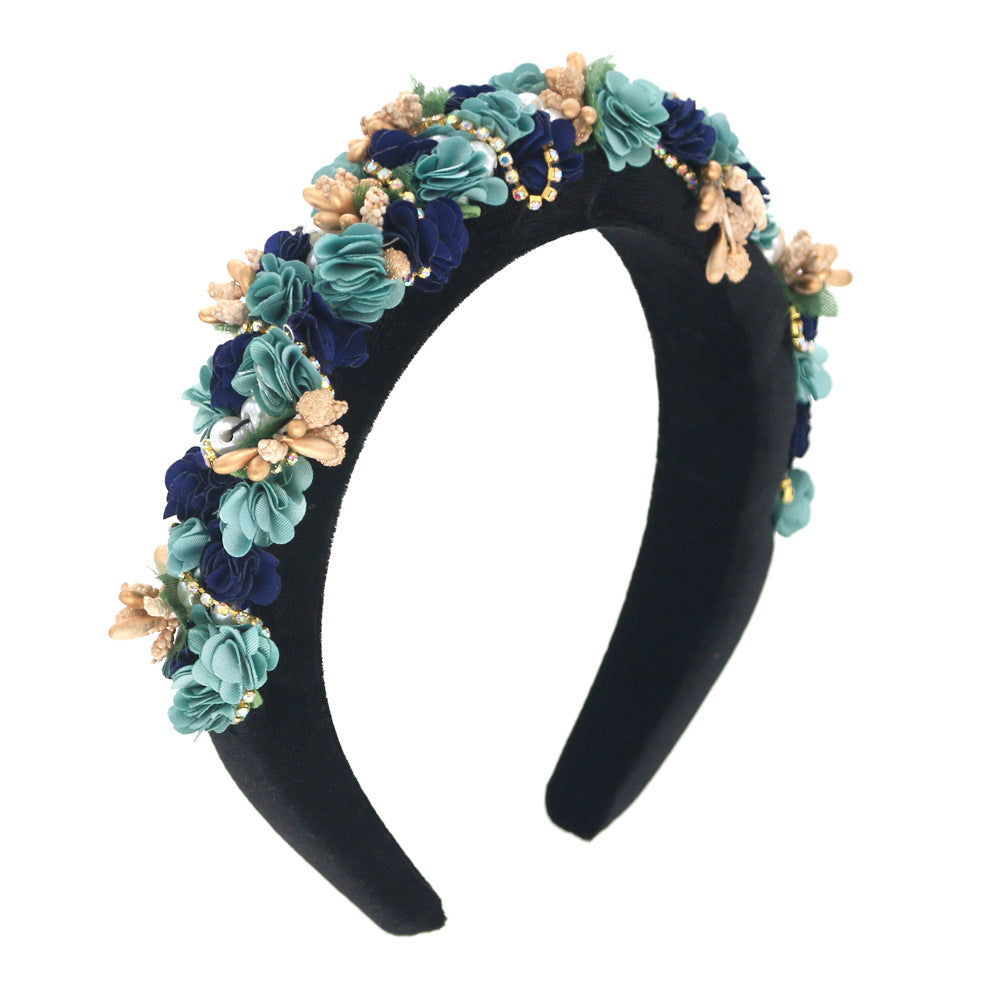 Bandeau fleur de mariée Bandeau de mariée Accessoires de mariage européens et américains