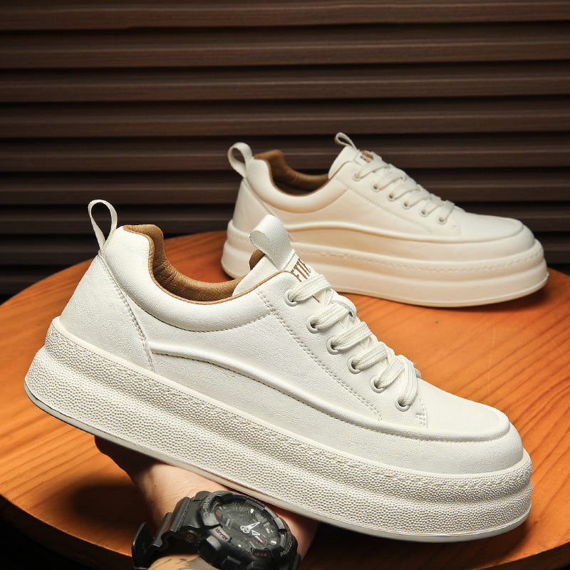 Four Seasons Platform Tide Confortable et polyvalent Chaussures de Sports Casual Hommes