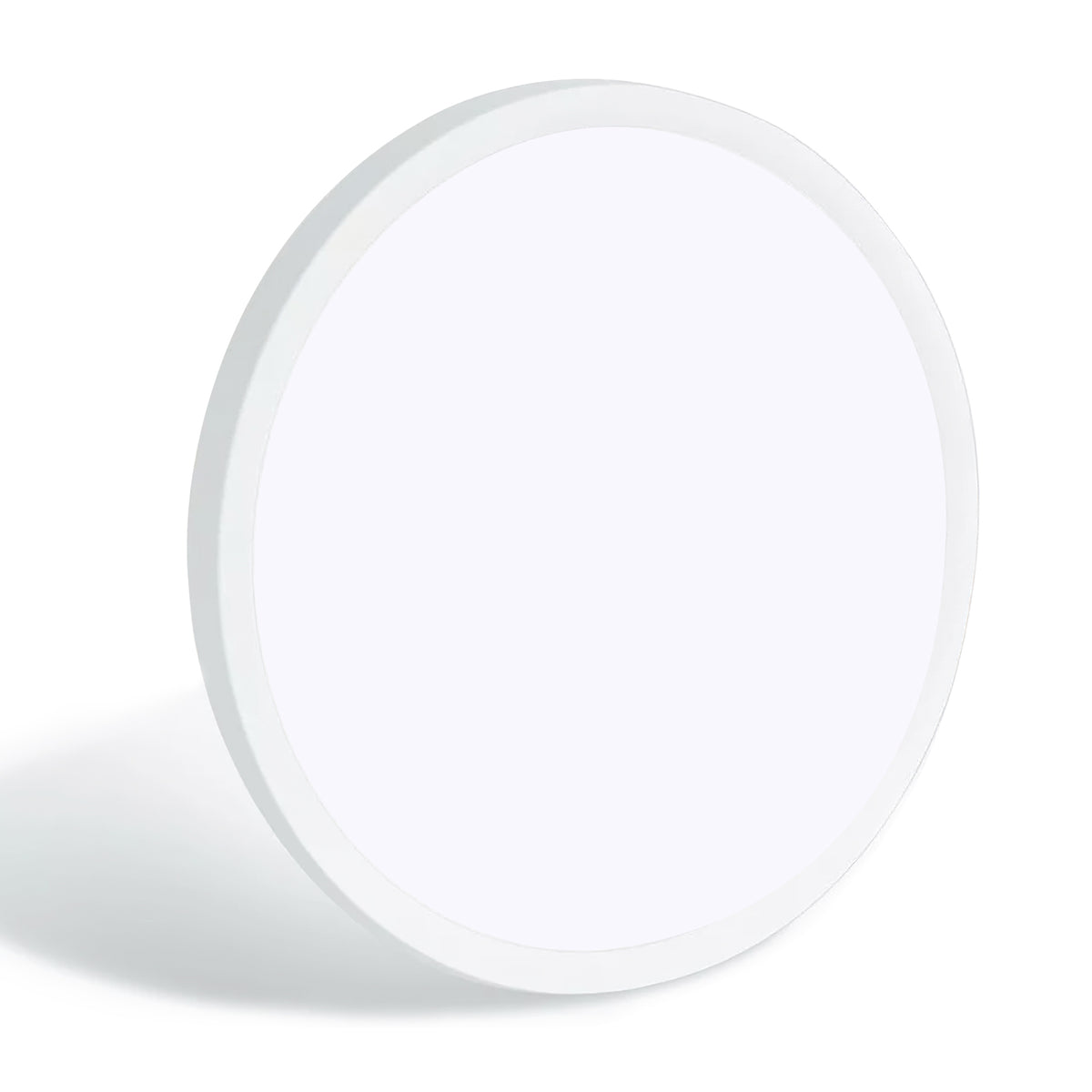11.8 Inch White Ultra-Thin Ceiling Light 6500K LED Flush Mount Ceiling Light for Bedroom