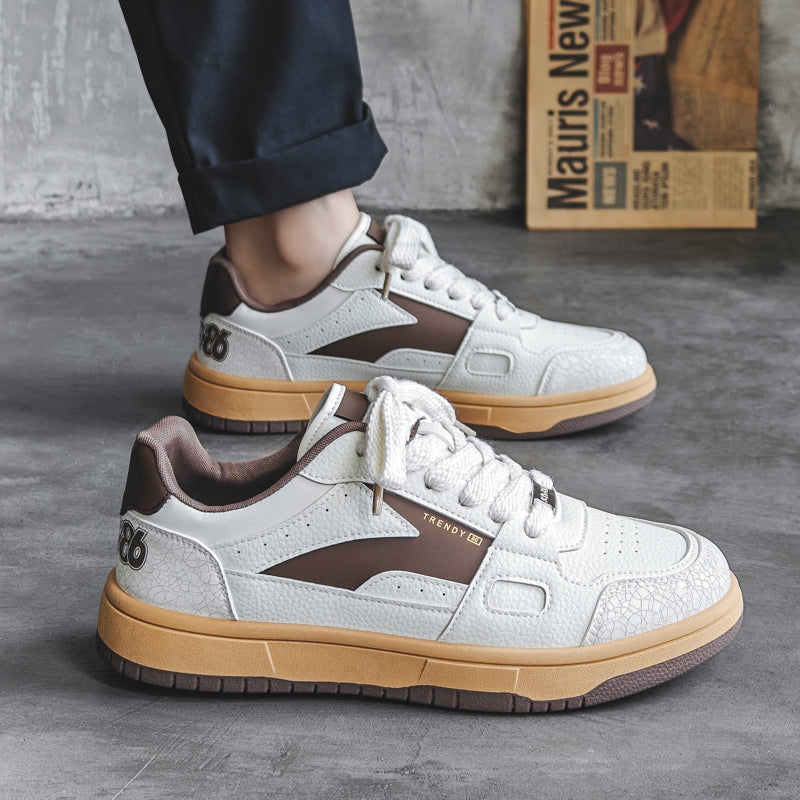Chaussures de toile rétro homme tendance