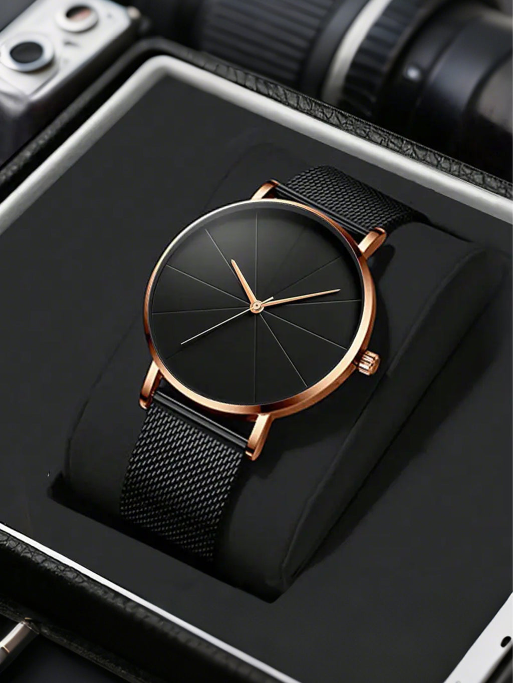 Montres à quartz pour hommes non mécaniques