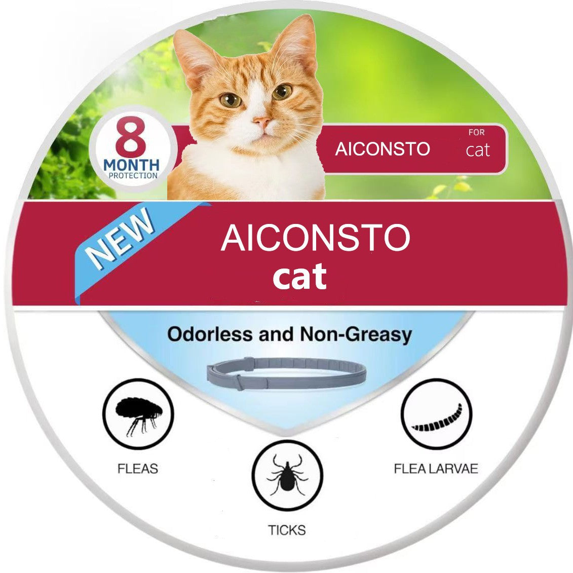 Collier anti-insectes pour chien chat