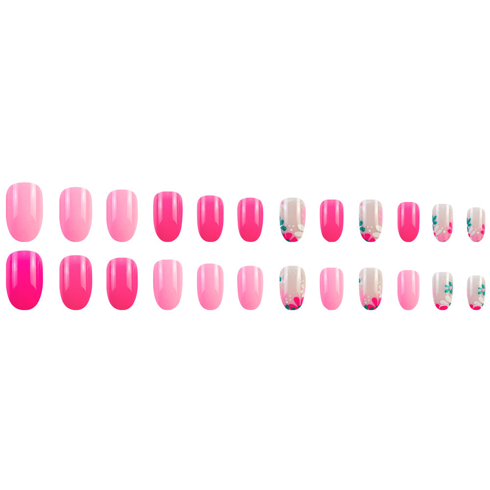Femmes Floral Fashionable et Créative Conseils d'art de ongles