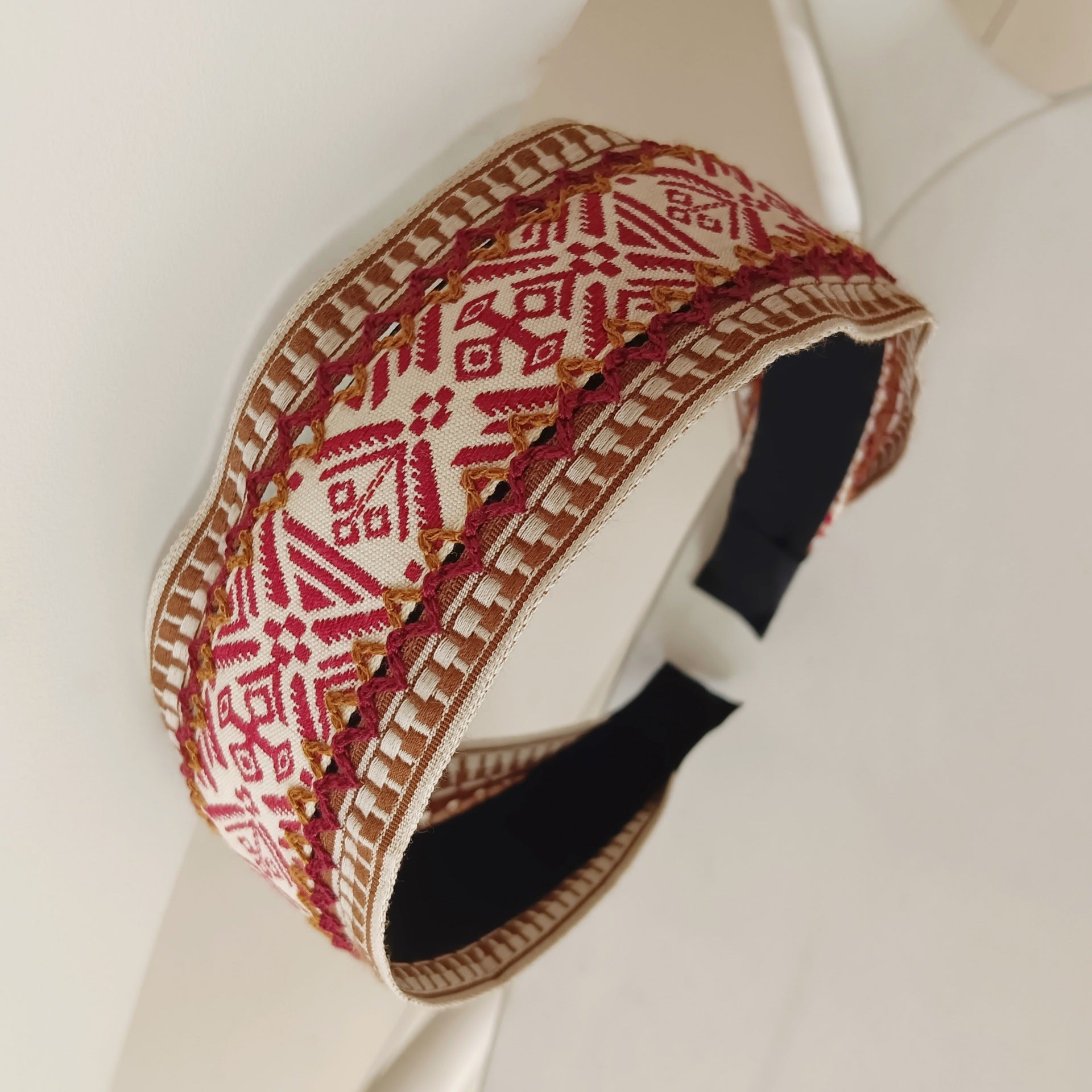 Lazybones Retro Ethnic Temperament Knotted Headband