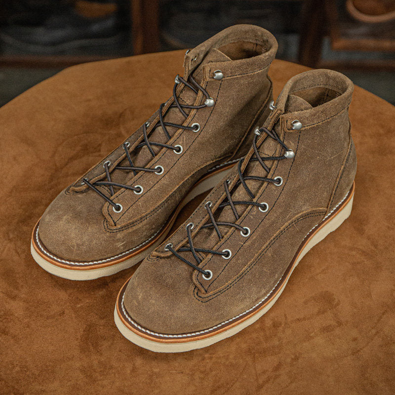 Bottes de travail haut de gamme pour hommes Suede