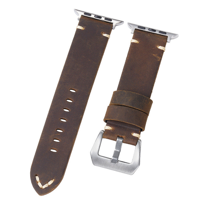 Bracelet de montres en cuir série homme