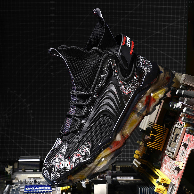 Respirant mince Mesh Sports et loisirs Running Basketball Chaussures