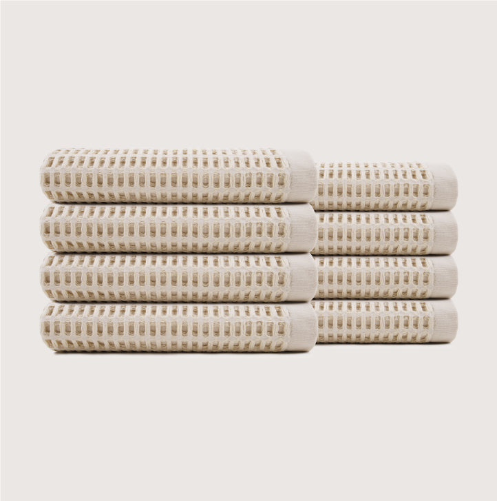 Serviettes ultrasoft à gaufres