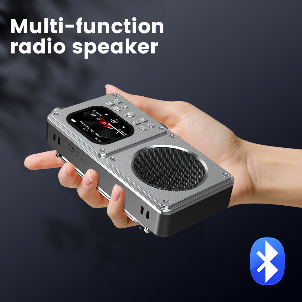 Professional MP3MP4 Radio Bluetooth Haut-parleur Portable Multimedia Player