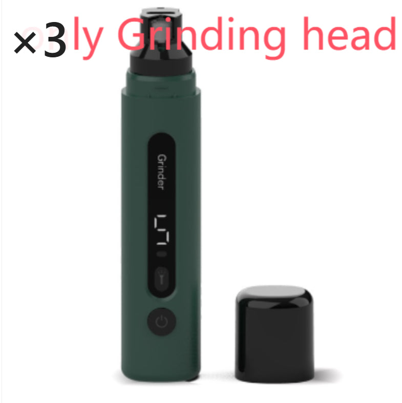 Grindeuse à ongles de chien Électrique Trimmers à ongles de chat Rechargeable Grinders à ongles de chat Wit Super silencieux