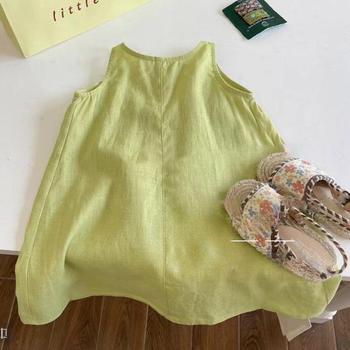 Robe de veste de mode estivale à finition douce pour les filles