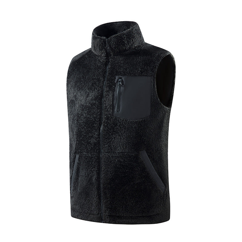 Manteau à capuche à capuche en coton épais et chaud