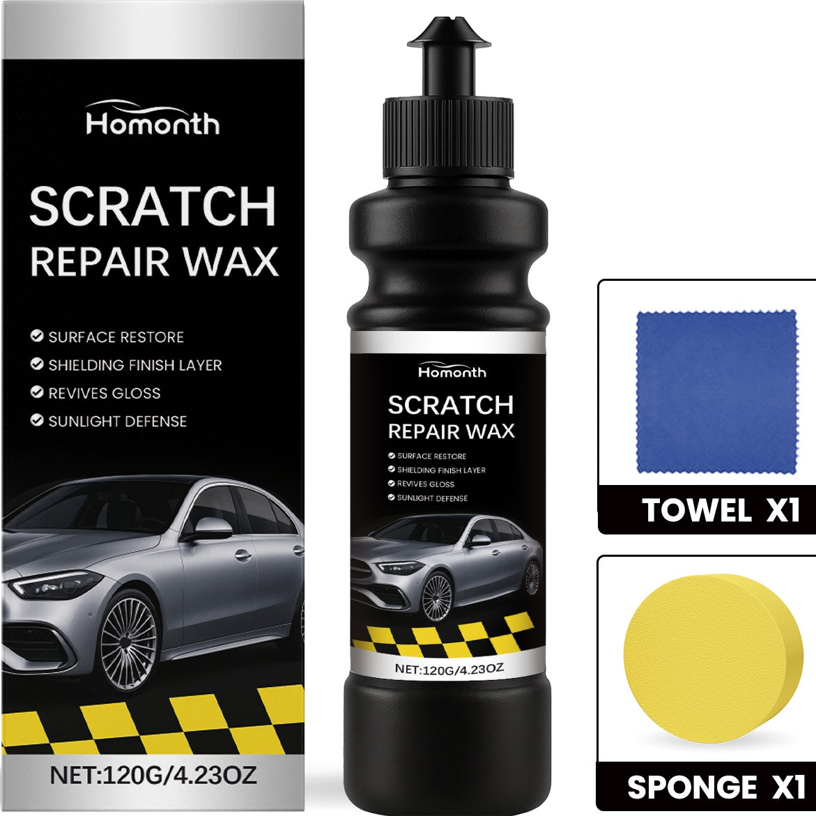 Kit de suppression d'rayure de voiture