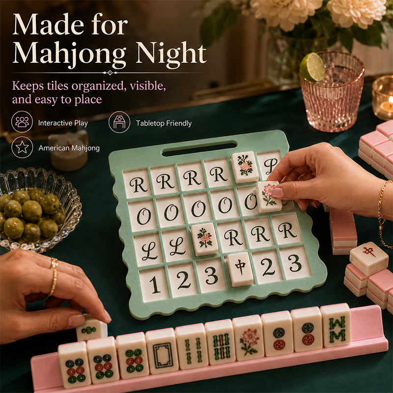 1PC Mahjong Tile Placement Board