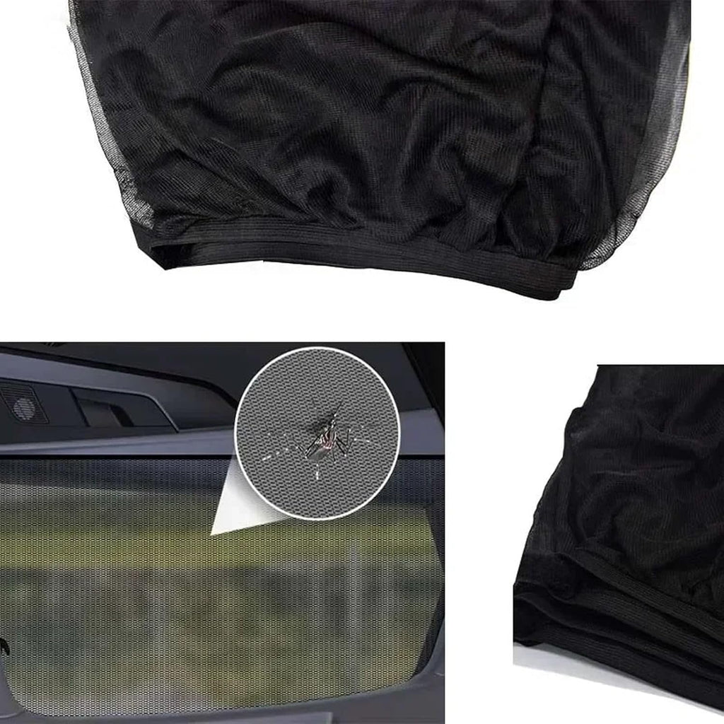 Rideaux Mosquito pour voitures Voiture Sun Shade Styling Accessoires Auto UV Protégez le rideau côté
