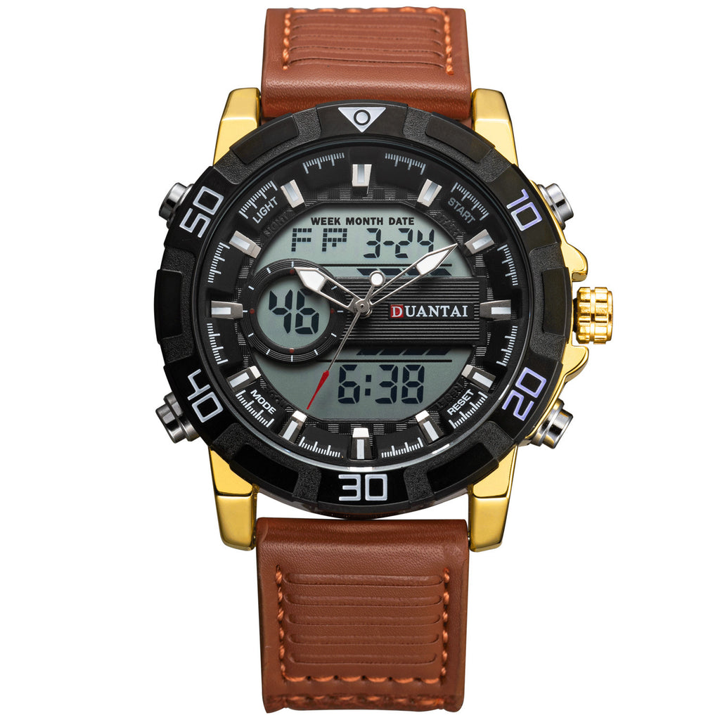 Montre extérieure multi-doubles pour hommes