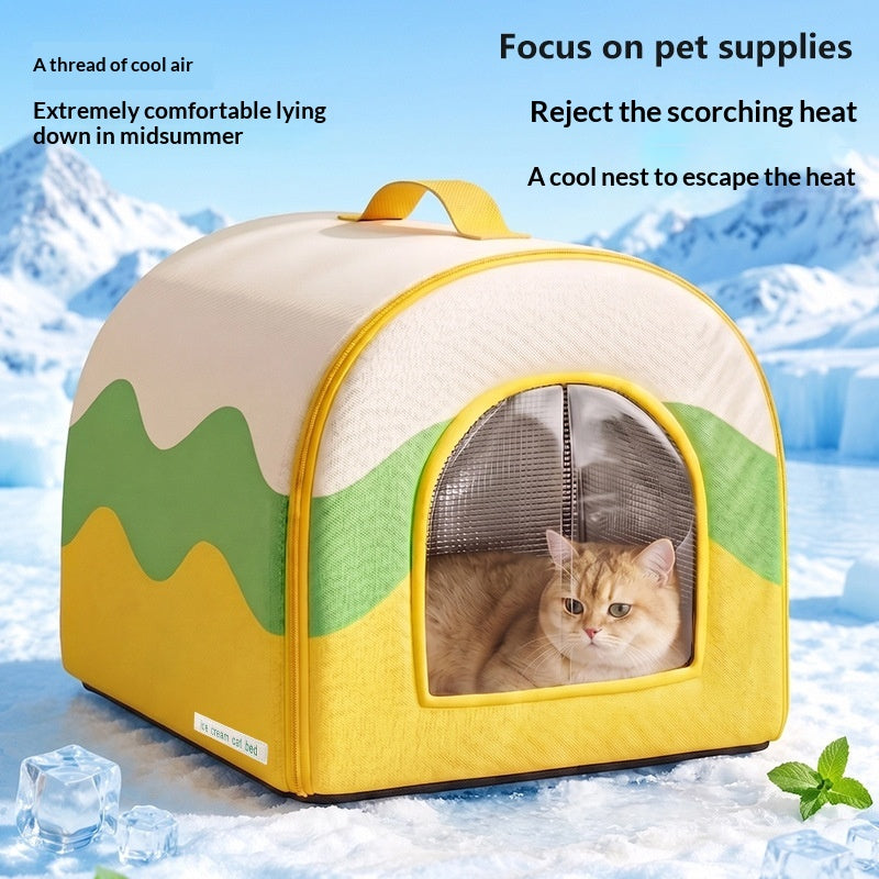 Lit de chien de refroidissement portable Toutes saisons Utilisation universelle