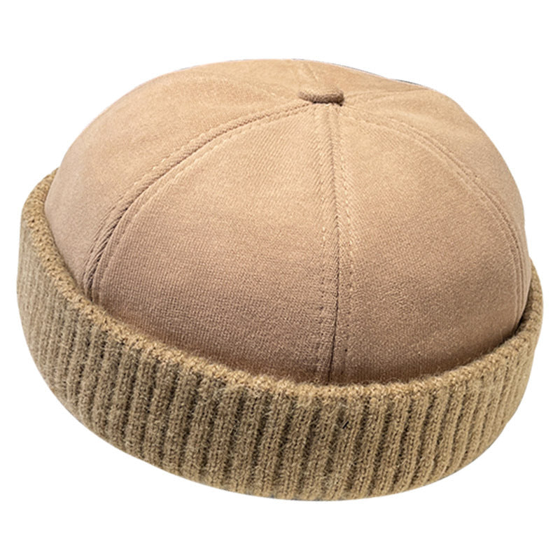 Chapeau de peau de cerf d'automne et d'hiver