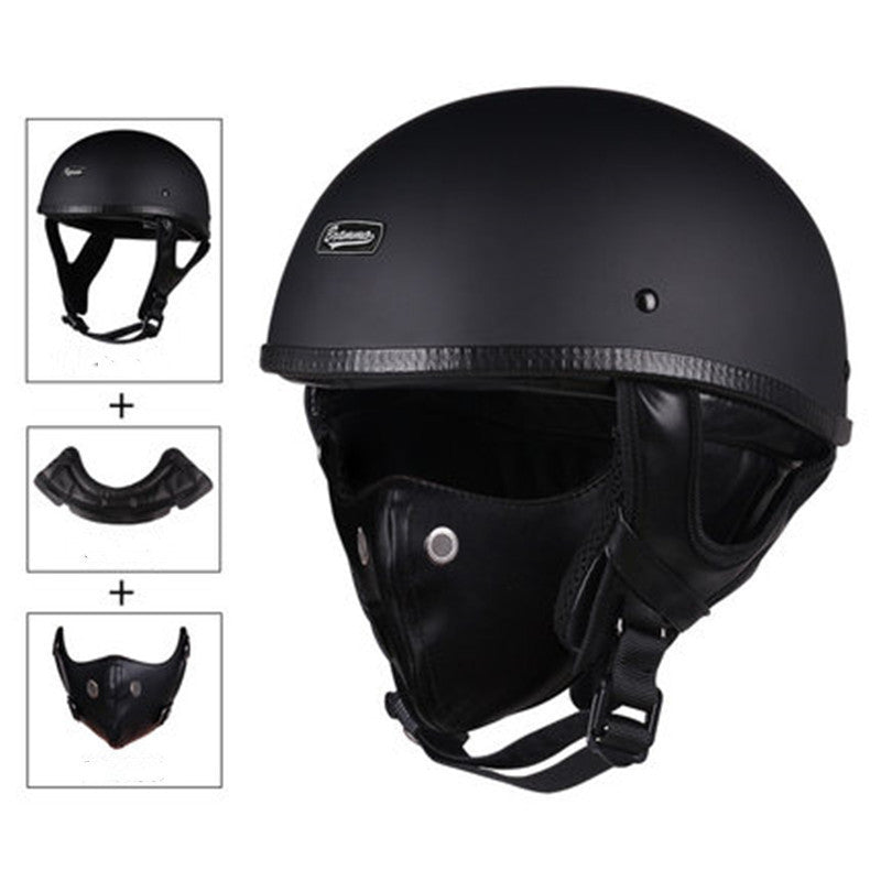 Casque de moto de batterie retro-pédale personnalisé