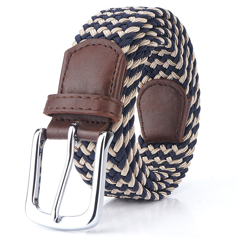 Toile élastique ceinture élastique épingle boucle ceinture toile