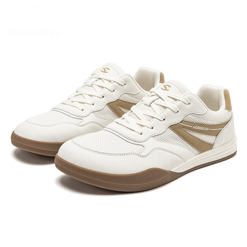 Hommes Casual Sports large orteil box plat monocouche chaussures