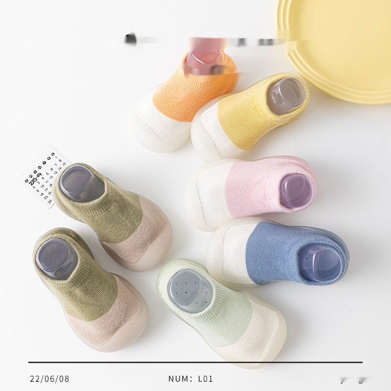 Chaussures de première marche Chaussettes pour bébés d'été