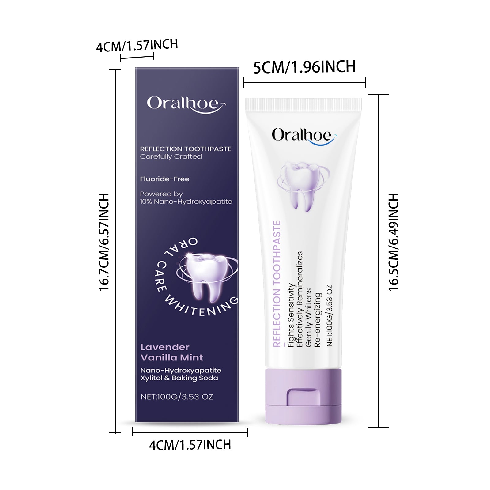 Dentifrice blanchissant le xylitol