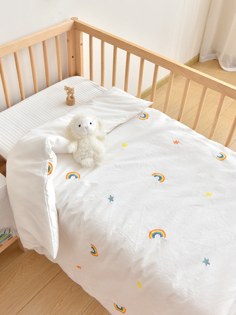 Couette double face en coton pur nouveau-né