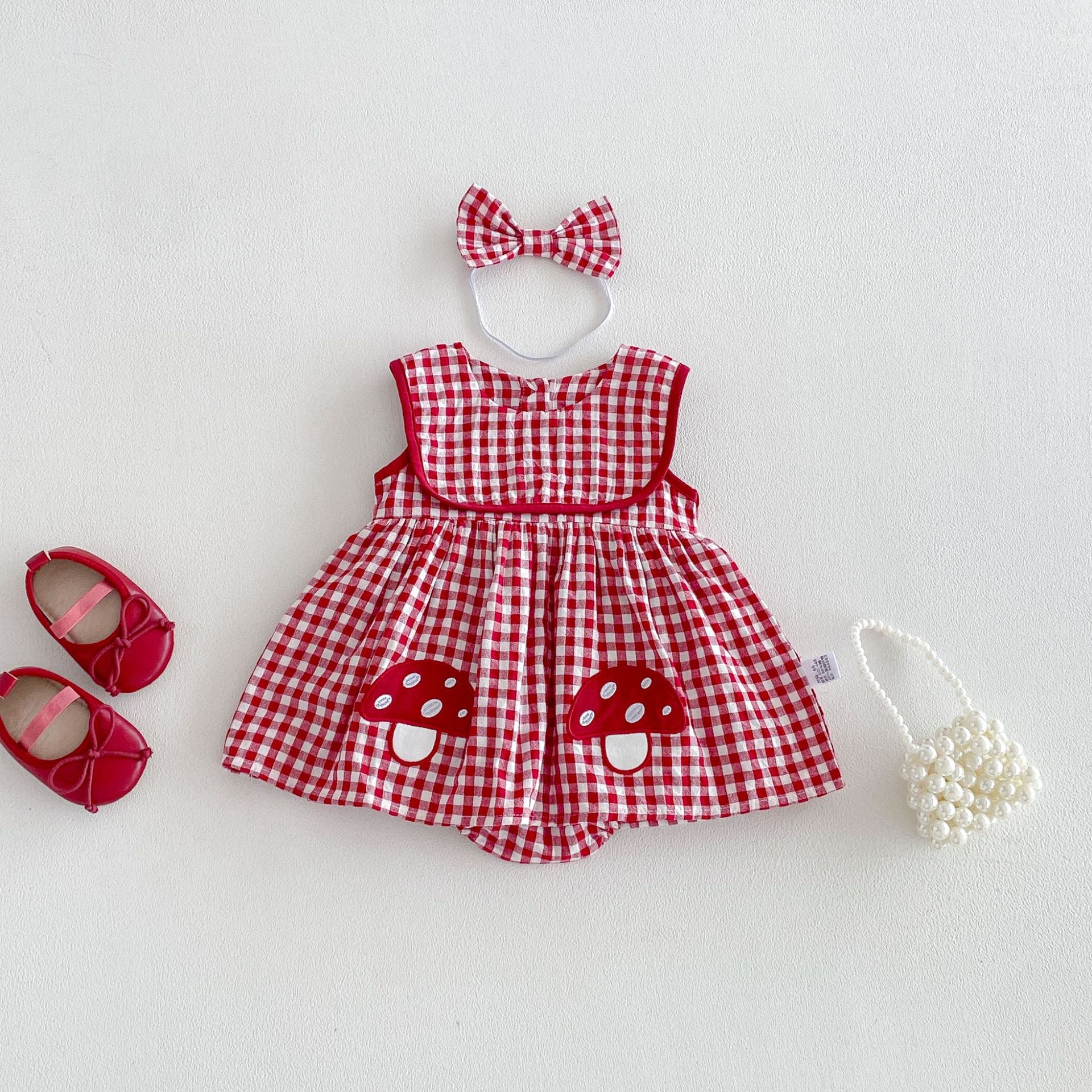 Robe pour bébé brodée de style coréen