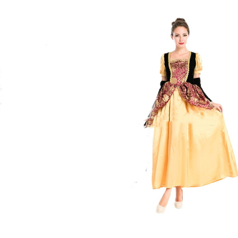 Halloween COS Ball Robe Reine Robe du soir