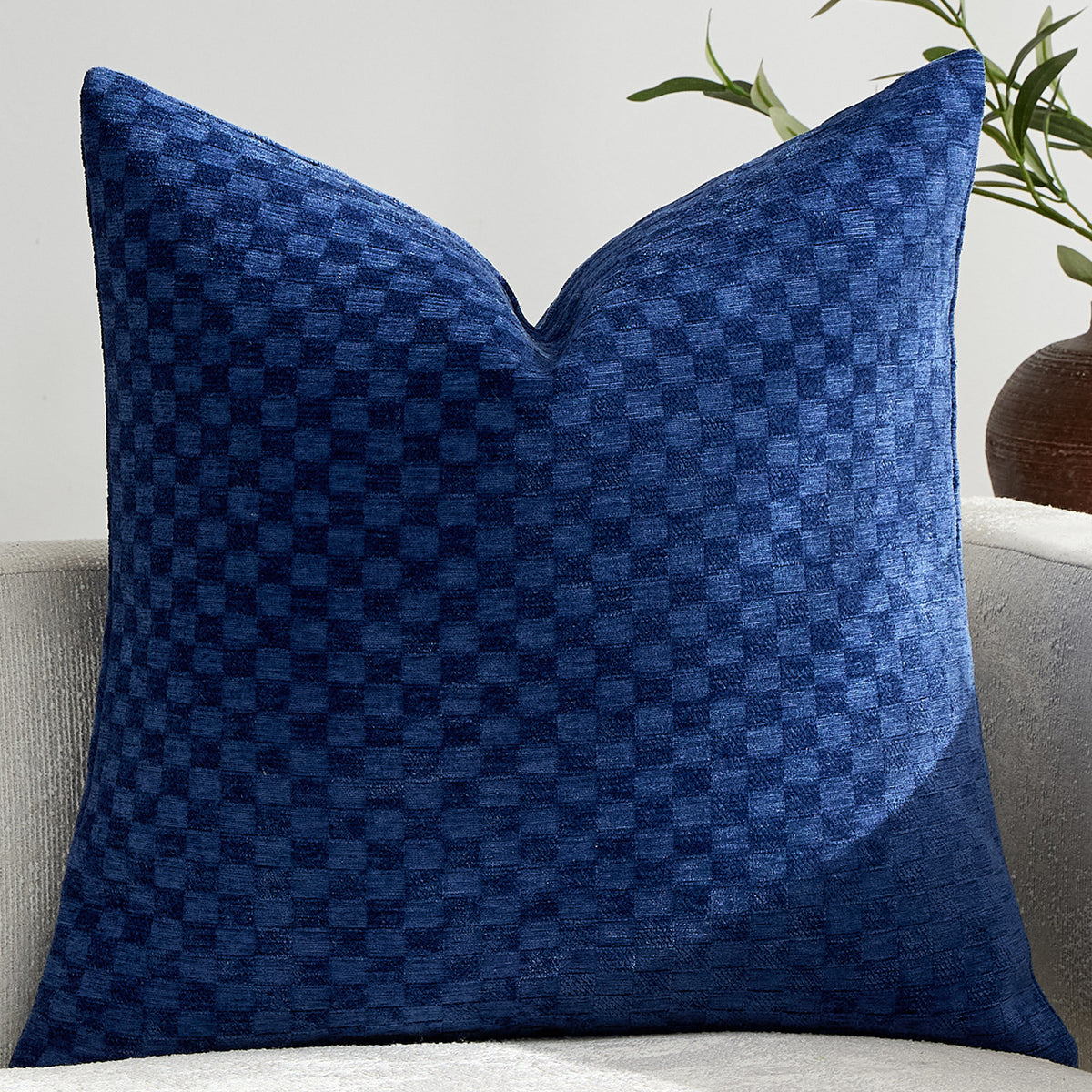 Solid Color Three-Dimensional Cushion Cover for Small Throw Pillow