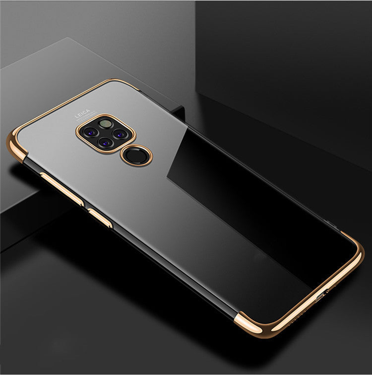 Trois Section Tpu Transparent Mobile Phone Case