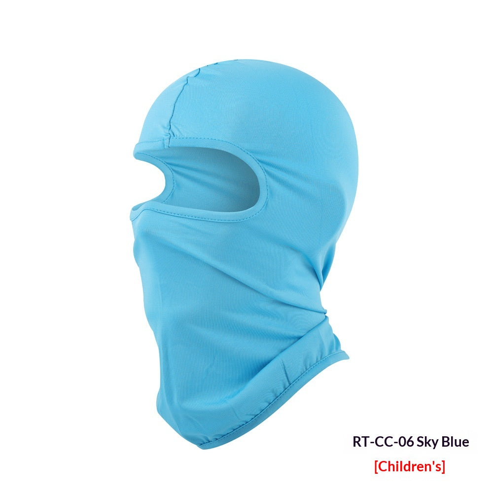 Masque d'équitation en plein air pour enfants Headgear Windproof Sports