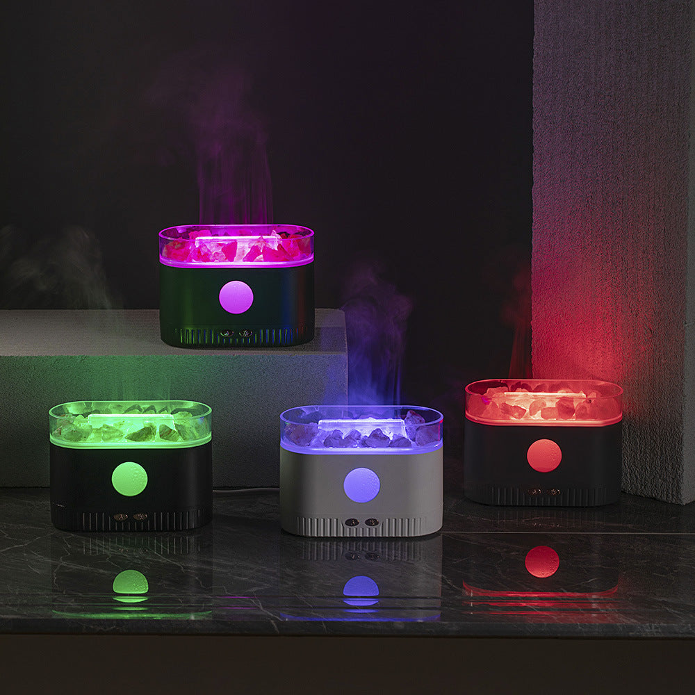 Bureau Atmosphère Lampe Flamme Fragrance Humidificateur Maison Décor