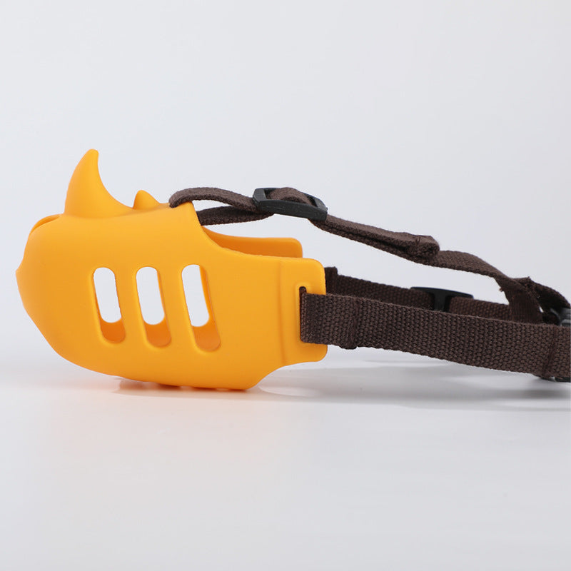 Muselière pour animaux de compagnie en silicone Anti-bite Moyen et gros chiens Produits pour animaux de compagnie