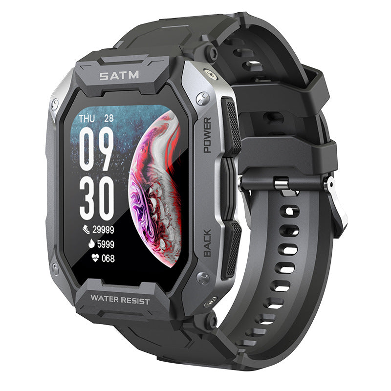 Bracelet en silicone polyvalent Smartwatch pour les loisirs pour hommes