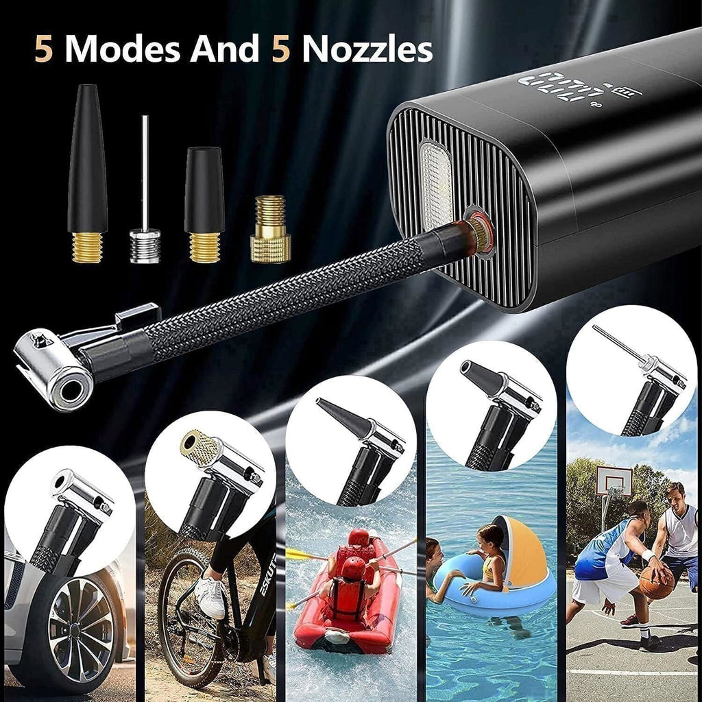 Compresseur d'air portable pour motos