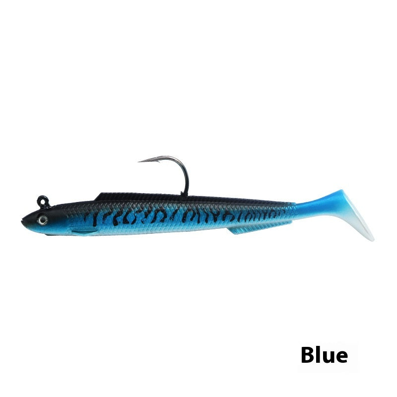 T-tail Soft Fish Jig Hook Lure Lure artificielle