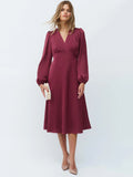 Women's long-sleeved dress