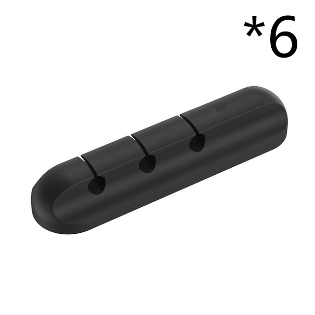 Silicone USB Câble Winder Bureau Câble Organisateur Gestion Clips polyvalents Câbles Pro