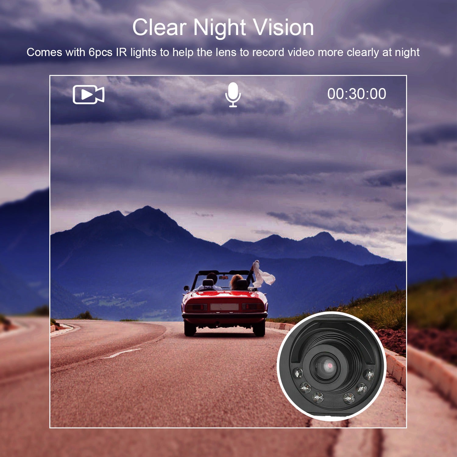 Full HD 1080P Car DVR Recorder