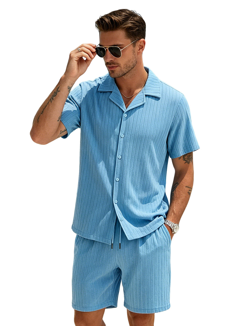 Haut et shorts ensemble Casual Loungewear