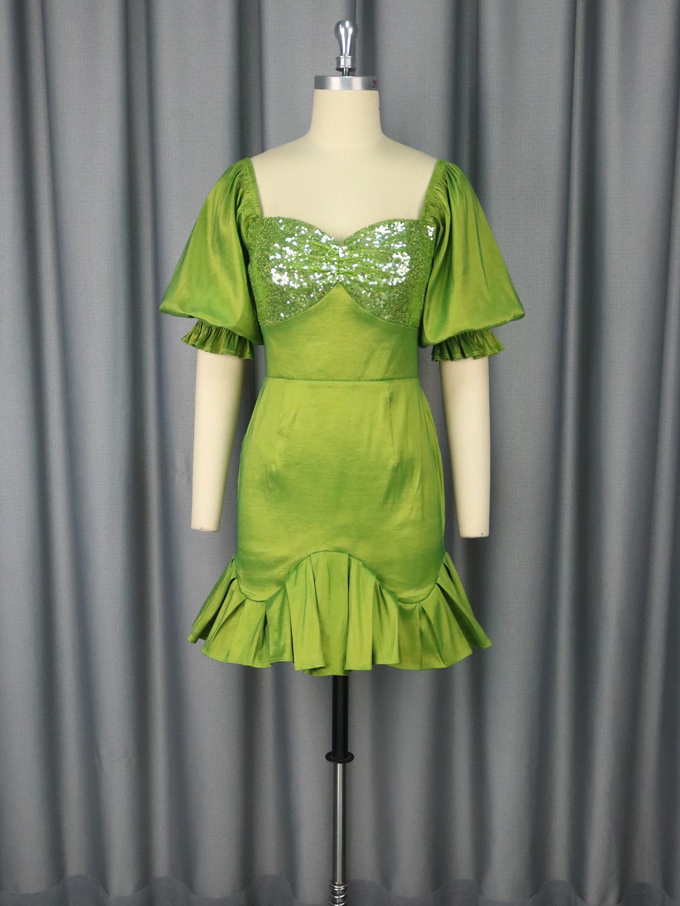 Robe de soirée pour banquets à paillettes