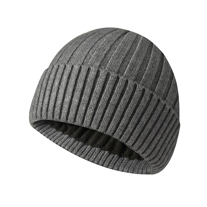 Chapeau épais en polaire d'hiver pour hommes