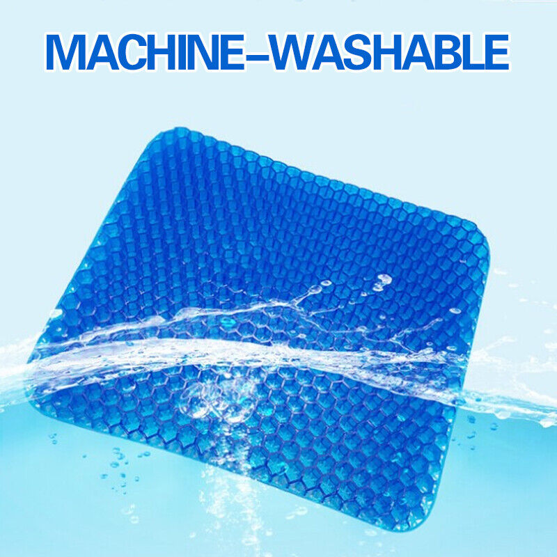 Honeycomb Respirant Gel Siège Refroidissement Refroidissement Double épais Oeuf tapis assis