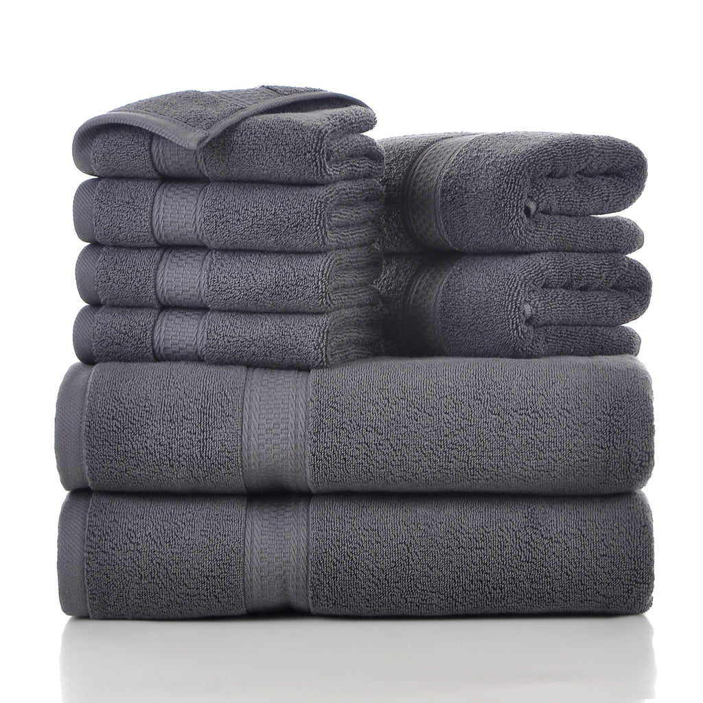 Serviettes de ménage Ensemble de huit pièces doux et absorbant