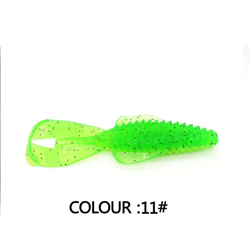 Simulation de lure appât doux 8cm Tackle de pêche
