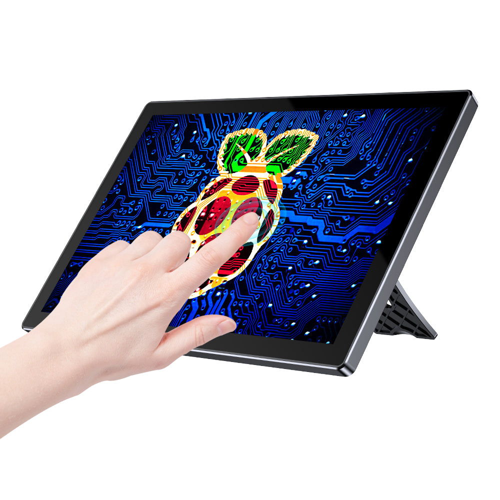 UPERFECT Cas Raspberry Pi avec écran tactile 10 pouces moniteur portable