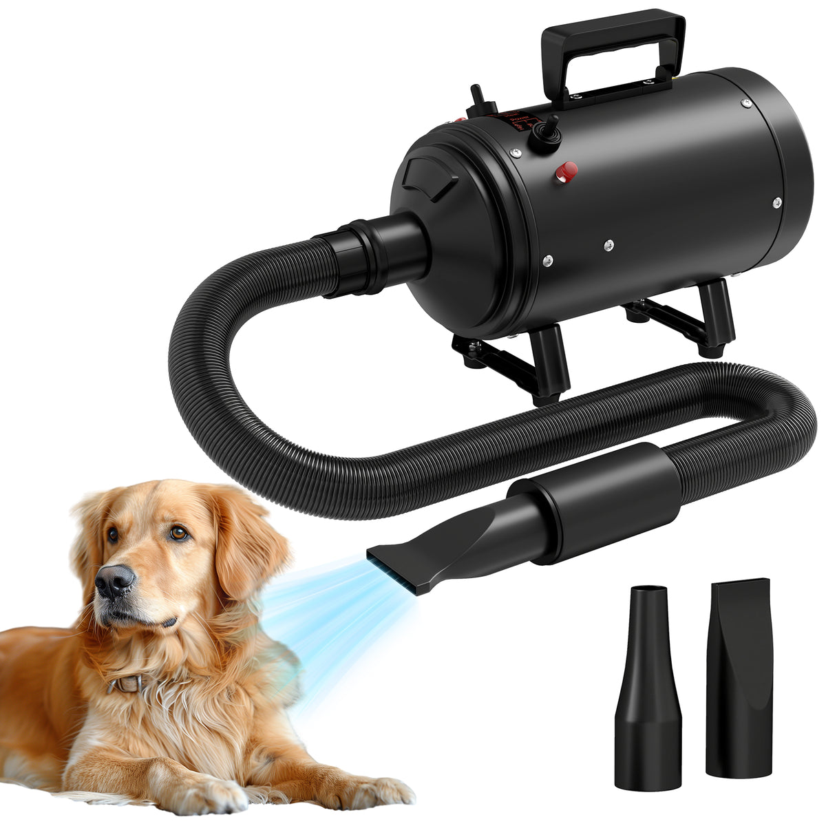 2200W Sèche-cheveux pour chien avec température réglable et vélocité