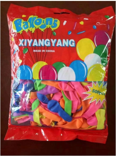 Ballons colorés-100 pièces-1 pack